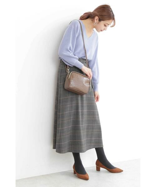 ＊＊N.Natural Beauty Basic / エヌ ナチュラルビューティーベーシック ニット・セーター | ウールベーシックⅢVネックニット | 詳細3