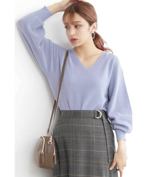 ＊＊N.Natural Beauty Basic / エヌ ナチュラルビューティーベーシック ニット・セーター | ウールベーシックⅢVネックニット | 詳細5