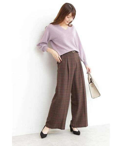 ＊＊N.Natural Beauty Basic / エヌ ナチュラルビューティーベーシック ニット・セーター | ウールベーシックⅢVネックニット | 詳細28