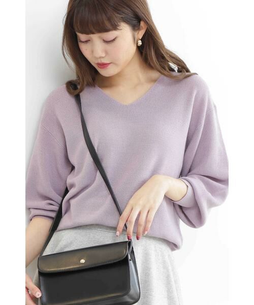 ＊＊N.Natural Beauty Basic / エヌ ナチュラルビューティーベーシック ニット・セーター | ウールベーシックⅢVネックニット | 詳細30