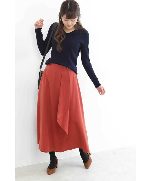 ＊＊N.Natural Beauty Basic / エヌ ナチュラルビューティーベーシック ニット・セーター | ウールベーシックⅢVネックリブニット | 詳細8