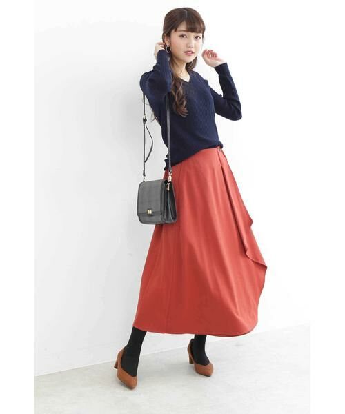 ＊＊N.Natural Beauty Basic / エヌ ナチュラルビューティーベーシック ニット・セーター | ウールベーシックⅢVネックリブニット | 詳細9