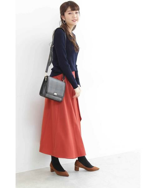 ＊＊N.Natural Beauty Basic / エヌ ナチュラルビューティーベーシック ニット・セーター | ウールベーシックⅢVネックリブニット | 詳細10