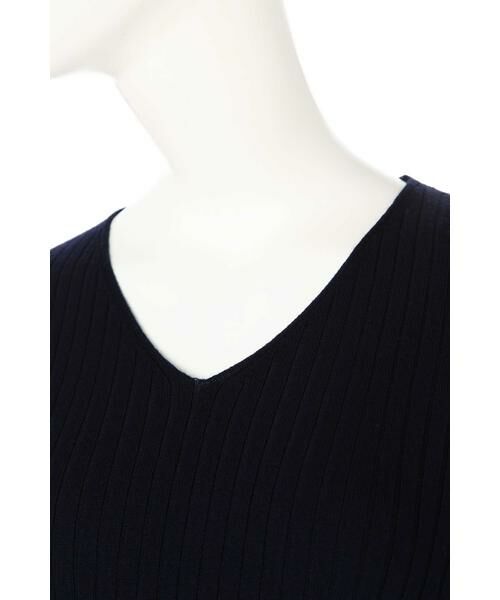 ＊＊N.Natural Beauty Basic / エヌ ナチュラルビューティーベーシック ニット・セーター | ウールベーシックⅢVネックリブニット | 詳細14