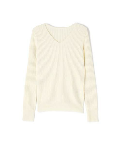 ＊＊N.Natural Beauty Basic / エヌ ナチュラルビューティーベーシック ニット・セーター | ウールベーシックⅢVネックリブニット | 詳細18