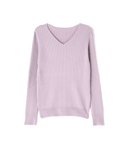 ＊＊N.Natural Beauty Basic / エヌ ナチュラルビューティーベーシック ニット・セーター | ウールベーシックⅢVネックリブニット | 詳細24