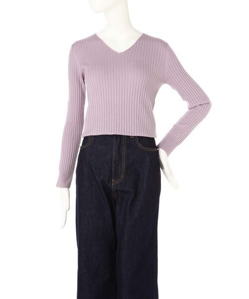 ＊＊N.Natural Beauty Basic / エヌ ナチュラルビューティーベーシック ニット・セーター | ウールベーシックⅢVネックリブニット | 詳細28