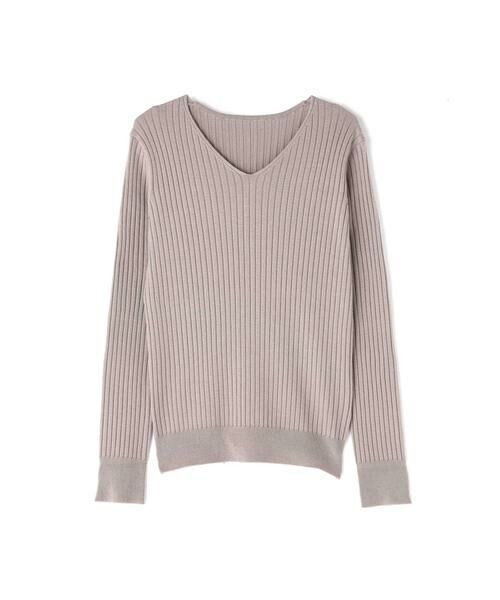 ＊＊N.Natural Beauty Basic / エヌ ナチュラルビューティーベーシック ニット・セーター | ウールベーシックⅢVネックリブニット | 詳細30