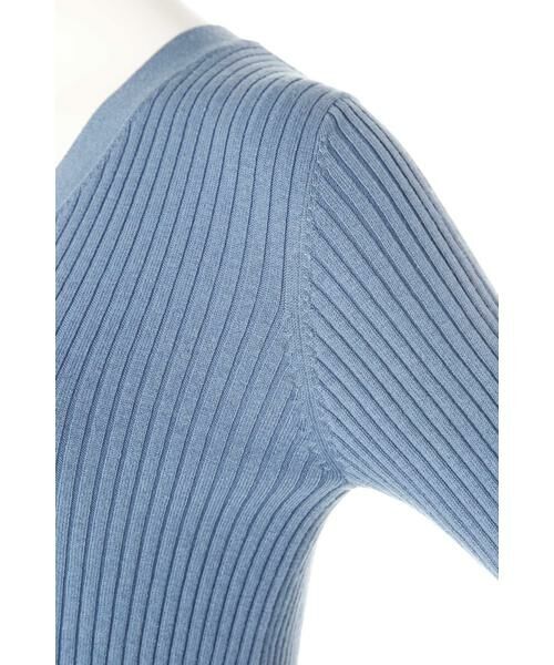 ＊＊N.Natural Beauty Basic / エヌ ナチュラルビューティーベーシック カーディガン・ボレロ | Vネックリブカーディガン | 詳細11