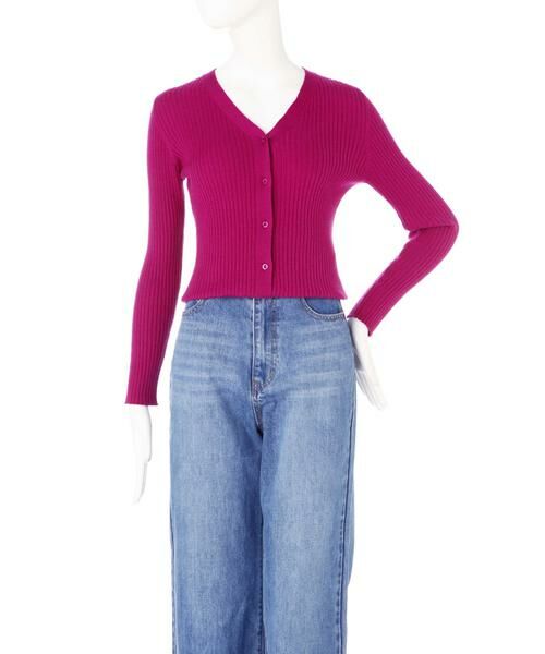 ＊＊N.Natural Beauty Basic / エヌ ナチュラルビューティーベーシック カーディガン・ボレロ | Vネックリブカーディガン | 詳細20