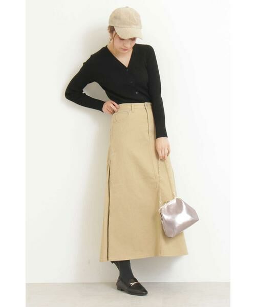 ＊＊N.Natural Beauty Basic / エヌ ナチュラルビューティーベーシック カーディガン・ボレロ | Vネックリブカーディガン | 詳細23