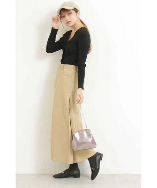 ＊＊N.Natural Beauty Basic / エヌ ナチュラルビューティーベーシック カーディガン・ボレロ | Vネックリブカーディガン | 詳細24