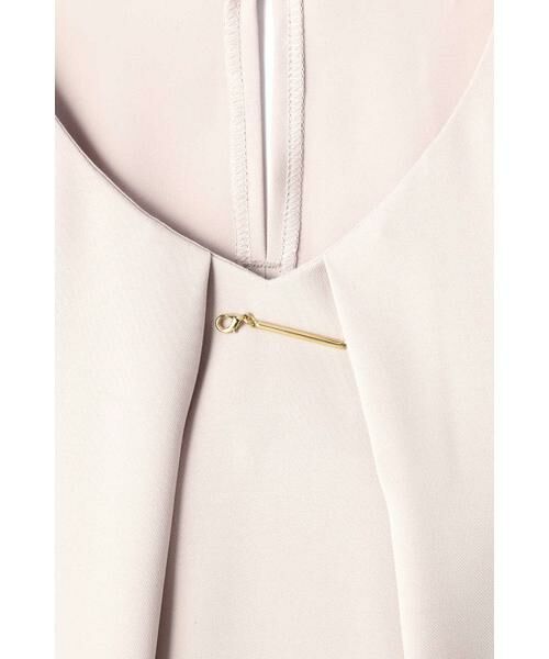 ＊＊N.Natural Beauty Basic / エヌ ナチュラルビューティーベーシック シャツ・ブラウス | Ｖネックパーツ付とろみブラウス | 詳細23