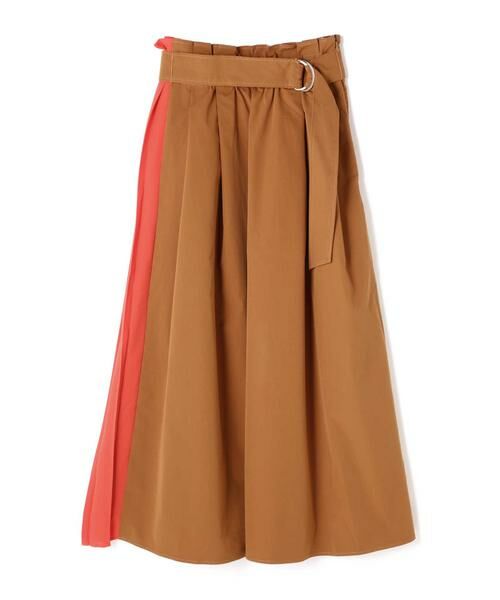 ＊＊N.Natural Beauty Basic / エヌ ナチュラルビューティーベーシック スカート | バイカラープリーツスカート | 詳細1