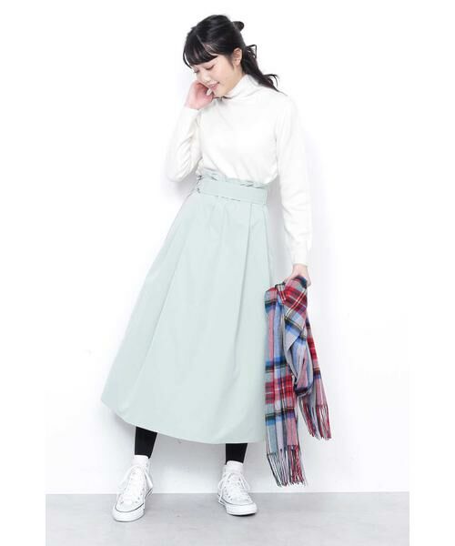 ＊＊N.Natural Beauty Basic / エヌ ナチュラルビューティーベーシック スカート | バイカラープリーツスカート | 詳細14