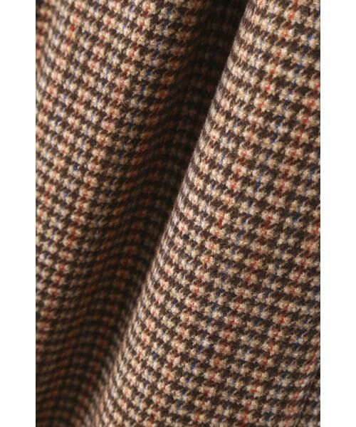 ＊＊N.Natural Beauty Basic / エヌ ナチュラルビューティーベーシック パンツ | チェックフロントボタンワイドパンツ | 詳細5