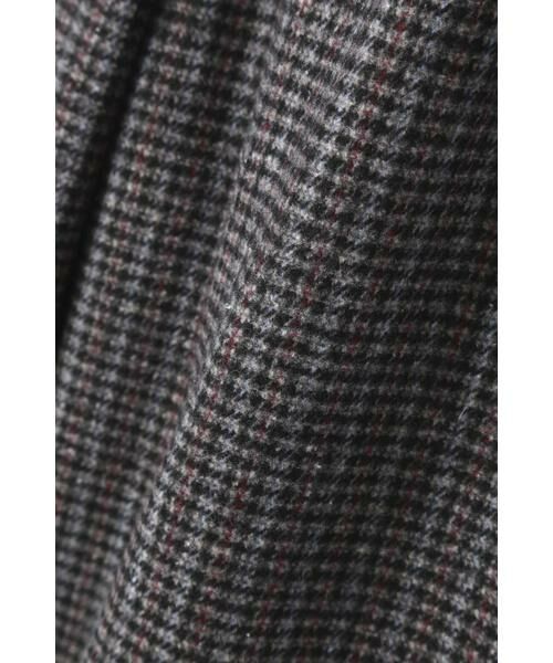 ＊＊N.Natural Beauty Basic / エヌ ナチュラルビューティーベーシック パンツ | チェックフロントボタンワイドパンツ | 詳細16