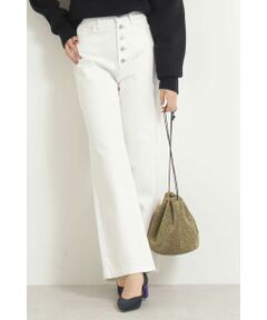 ボタンフライデニムパンツ