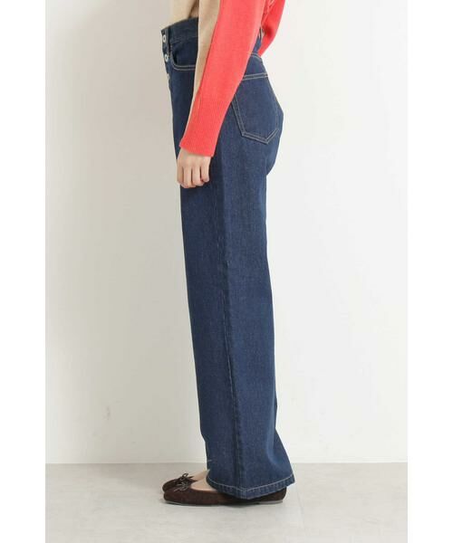 ＊＊N.Natural Beauty Basic / エヌ ナチュラルビューティーベーシック パンツ | ボタンフライデニムパンツ | 詳細11