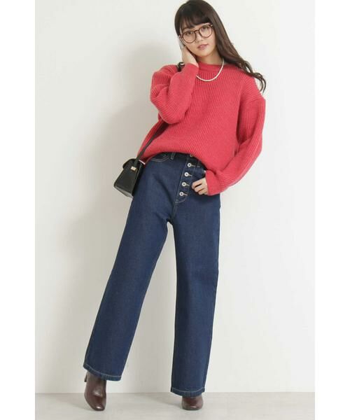 ＊＊N.Natural Beauty Basic / エヌ ナチュラルビューティーベーシック パンツ | ボタンフライデニムパンツ | 詳細4