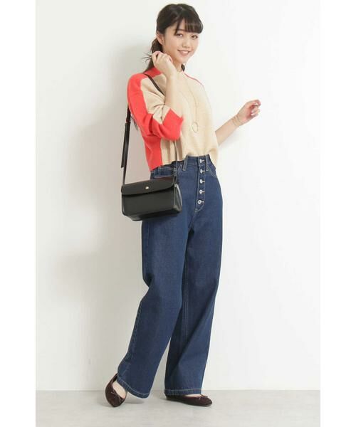 ＊＊N.Natural Beauty Basic / エヌ ナチュラルビューティーベーシック パンツ | ボタンフライデニムパンツ | 詳細7