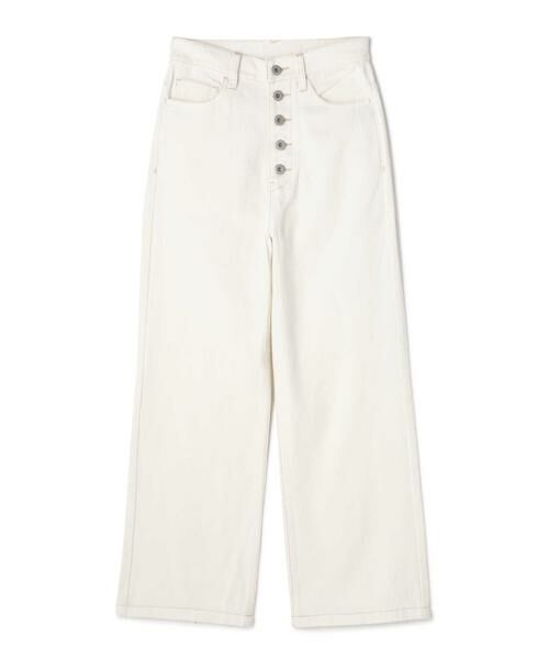 ＊＊N.Natural Beauty Basic / エヌ ナチュラルビューティーベーシック パンツ | ボタンフライデニムパンツ | 詳細14