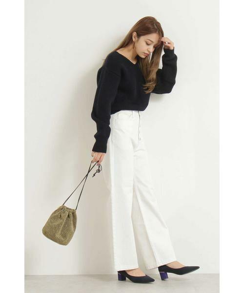 ＊＊N.Natural Beauty Basic / エヌ ナチュラルビューティーベーシック パンツ | ボタンフライデニムパンツ | 詳細16