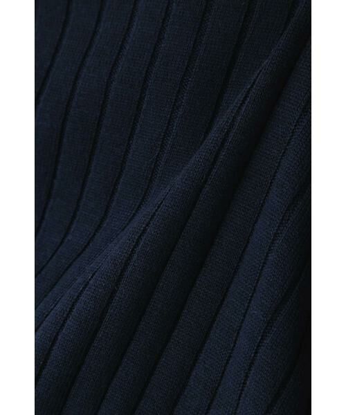 ＊＊N.Natural Beauty Basic / エヌ ナチュラルビューティーベーシック ワンピース | ウールブラウジングリブニットワンピース | 詳細12