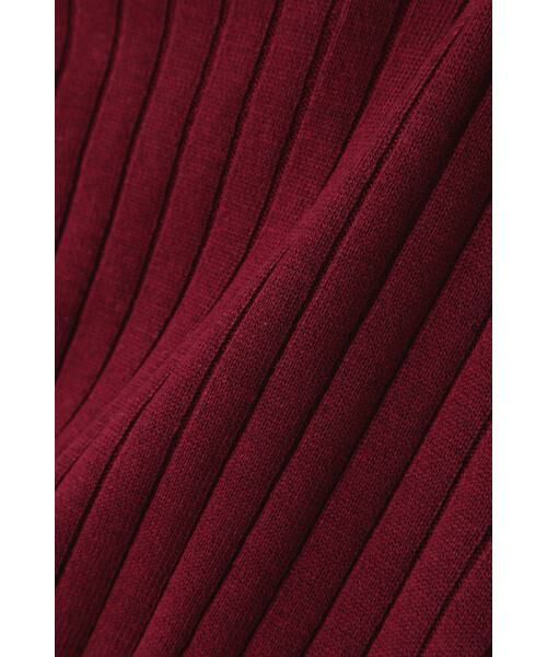 ＊＊N.Natural Beauty Basic / エヌ ナチュラルビューティーベーシック ワンピース | ウールブラウジングリブニットワンピース | 詳細26