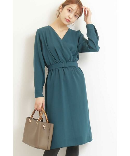 セール カシュクールタイトワンピース ワンピース N Natural Beauty Basic エヌ ナチュラルビューティーベーシック ファッション通販 タカシマヤファッションスクエア