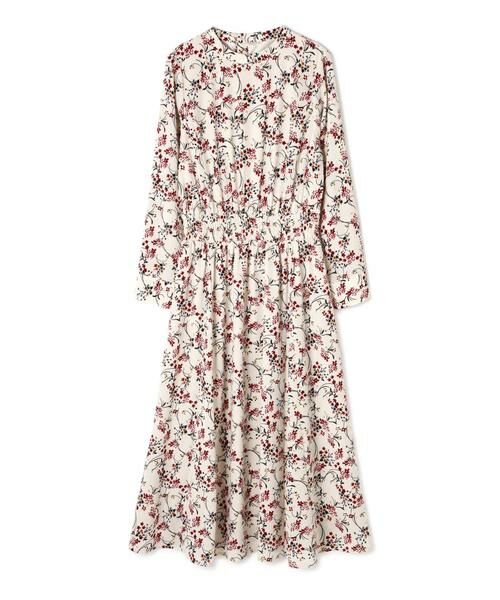 ＊＊N.Natural Beauty Basic / エヌ ナチュラルビューティーベーシック ワンピース | サーキュラーフラワーマキシワンピース | 詳細1