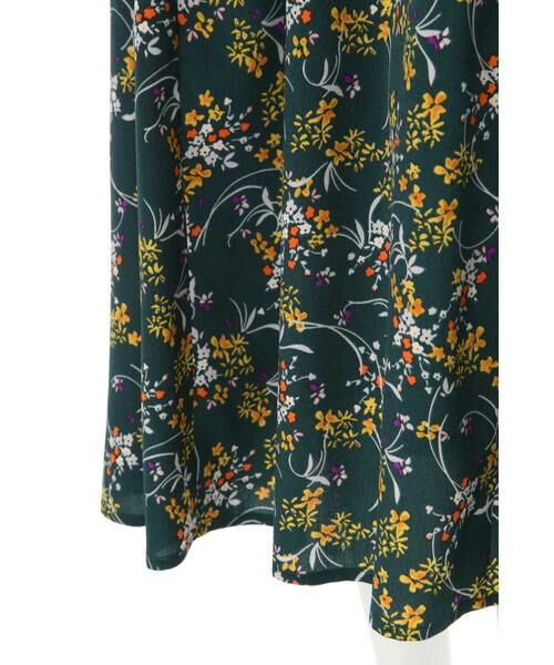 ＊＊N.Natural Beauty Basic / エヌ ナチュラルビューティーベーシック ワンピース | サーキュラーフラワーマキシワンピース | 詳細15