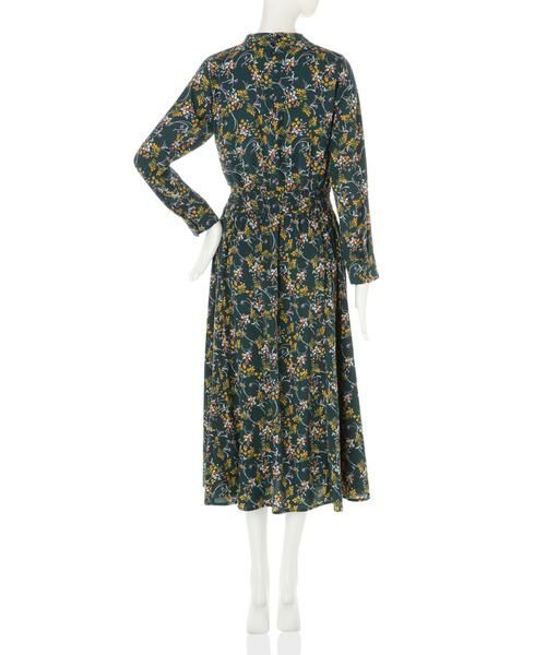 ＊＊N.Natural Beauty Basic / エヌ ナチュラルビューティーベーシック ワンピース | サーキュラーフラワーマキシワンピース | 詳細10