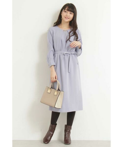 ＊＊N.Natural Beauty Basic / エヌ ナチュラルビューティーベーシック ワンピース | パーツ付ワンピース | 詳細2