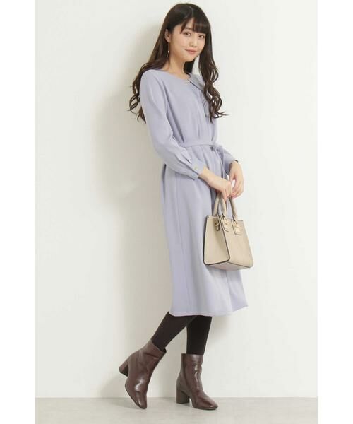 ＊＊N.Natural Beauty Basic / エヌ ナチュラルビューティーベーシック ワンピース | パーツ付ワンピース | 詳細3