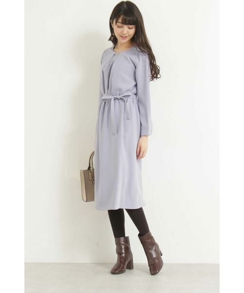 ＊＊N.Natural Beauty Basic / エヌ ナチュラルビューティーベーシック ワンピース | パーツ付ワンピース | 詳細4