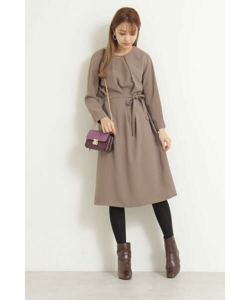 ＊＊N.Natural Beauty Basic / エヌ ナチュラルビューティーベーシック ワンピース | パーツ付ワンピース | 詳細18