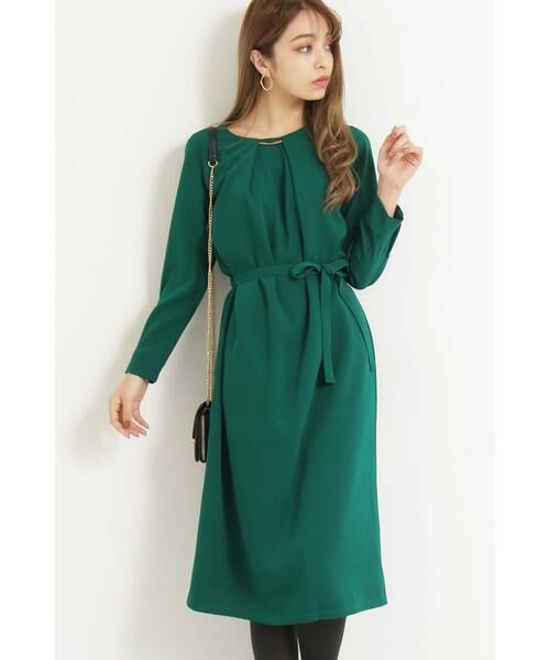 パーツ付ワンピース ワンピース N Natural Beauty Basic エヌ ナチュラルビューティーベーシック ファッション通販 タカシマヤファッションスクエア