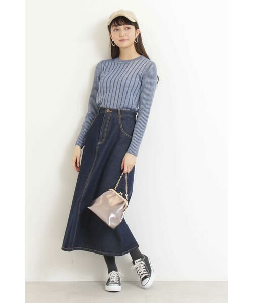 ＊＊N.Natural Beauty Basic / エヌ ナチュラルビューティーベーシック ニット・セーター | ラメプレーティングリブニット | 詳細2