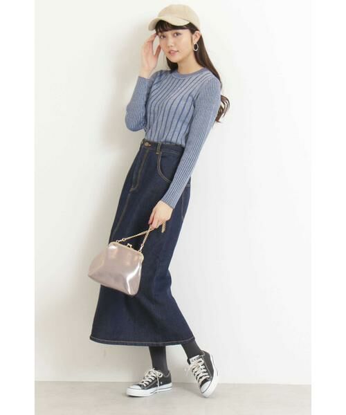 ＊＊N.Natural Beauty Basic / エヌ ナチュラルビューティーベーシック ニット・セーター | ラメプレーティングリブニット | 詳細4