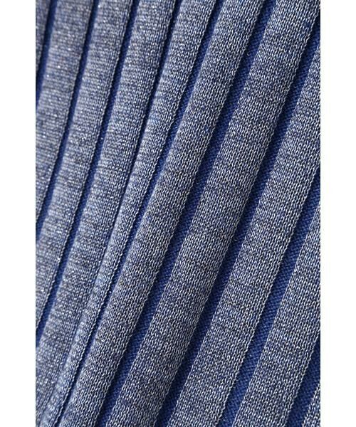 ＊＊N.Natural Beauty Basic / エヌ ナチュラルビューティーベーシック ニット・セーター | ラメプレーティングリブニット | 詳細5