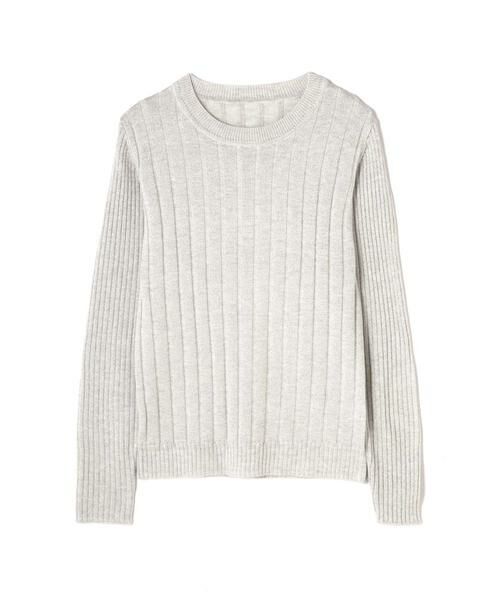 ＊＊N.Natural Beauty Basic / エヌ ナチュラルビューティーベーシック ニット・セーター | ラメプレーティングリブニット | 詳細6