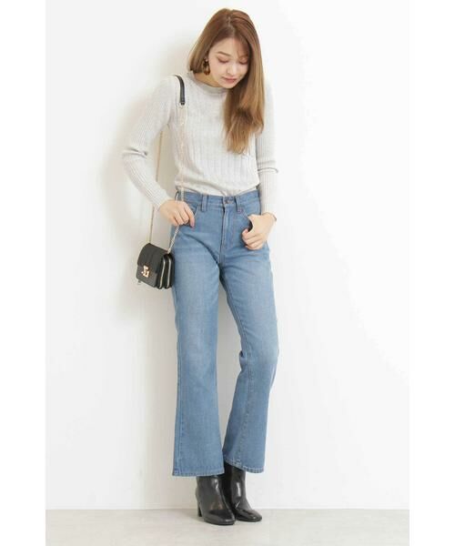 ＊＊N.Natural Beauty Basic / エヌ ナチュラルビューティーベーシック ニット・セーター | ラメプレーティングリブニット | 詳細7