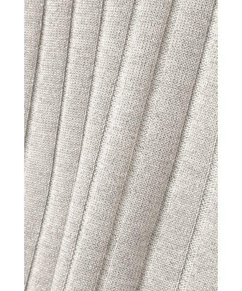 ＊＊N.Natural Beauty Basic / エヌ ナチュラルビューティーベーシック ニット・セーター | ラメプレーティングリブニット | 詳細11