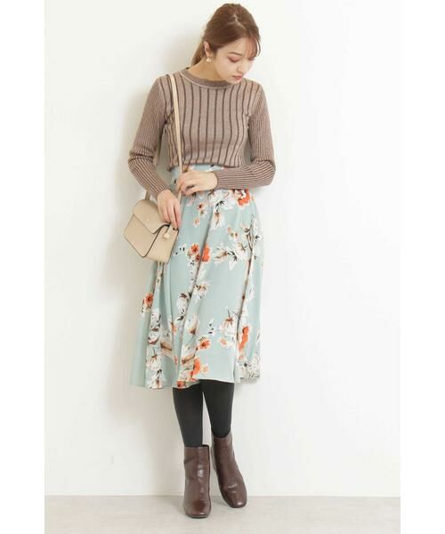 ＊＊N.Natural Beauty Basic / エヌ ナチュラルビューティーベーシック ニット・セーター | ラメプレーティングリブニット | 詳細17