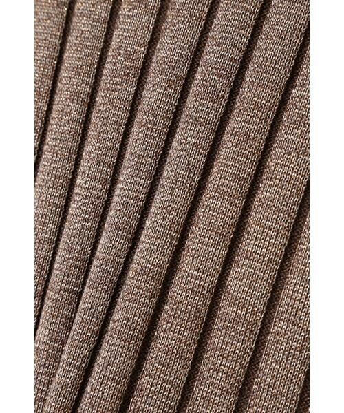 ＊＊N.Natural Beauty Basic / エヌ ナチュラルビューティーベーシック ニット・セーター | ラメプレーティングリブニット | 詳細20