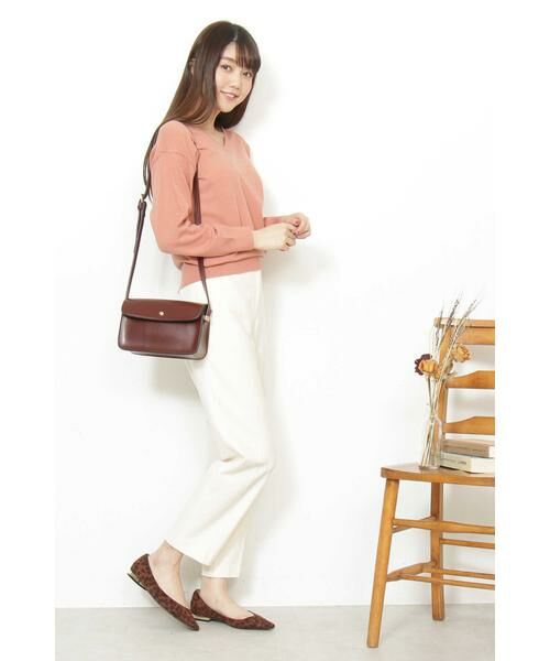 ＊＊N.Natural Beauty Basic / エヌ ナチュラルビューティーベーシック ニット・セーター | ハイゲージVネックニット | 詳細3