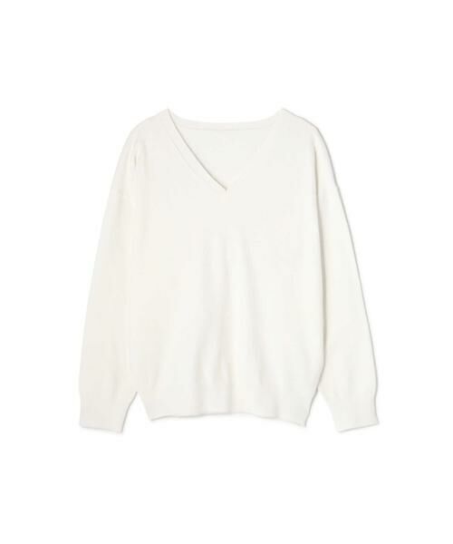 ＊＊N.Natural Beauty Basic / エヌ ナチュラルビューティーベーシック ニット・セーター | ハイゲージVネックニット | 詳細6