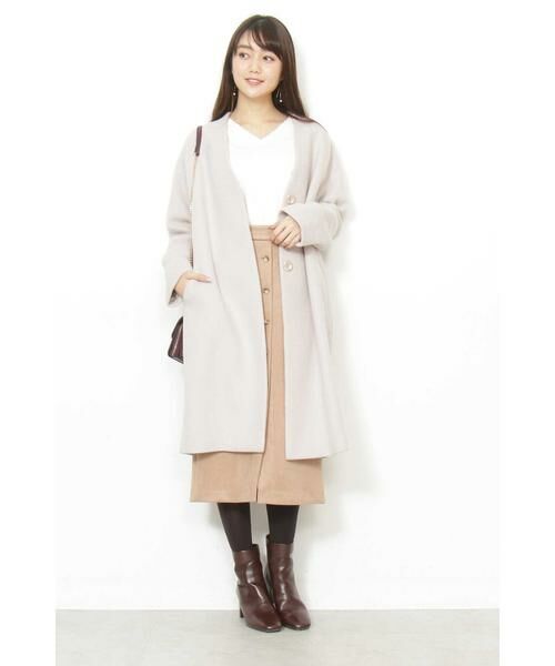 ＊＊N.Natural Beauty Basic / エヌ ナチュラルビューティーベーシック ニット・セーター | ハイゲージVネックニット | 詳細7