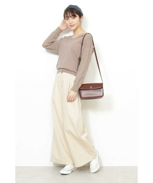 ＊＊N.Natural Beauty Basic / エヌ ナチュラルビューティーベーシック ニット・セーター | ハイゲージVネックニット | 詳細11